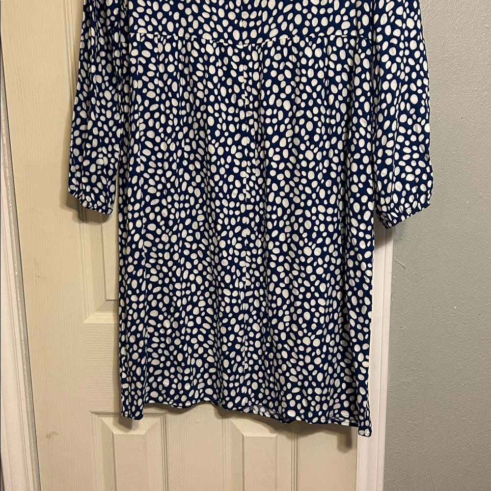 LiKe💝for $20 off🍭 Boden blue white dress Glorious British Style NWT - Picture 8 of 8